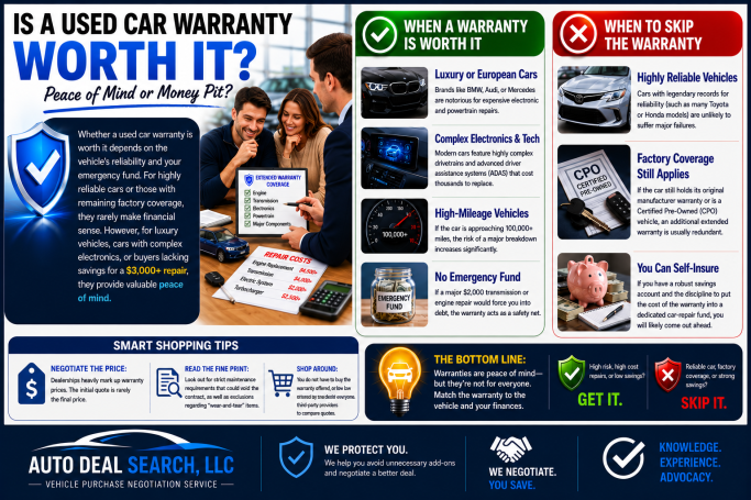 Used Car Warranty Guide : When It Makes Sense—and When It Doesn't