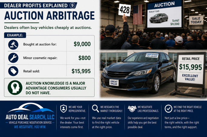 Auction arbitrage