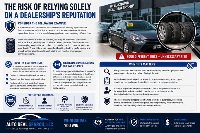 The Risk of Relying Solely on a Dealership's Reputation