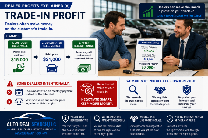 Trade-in profit