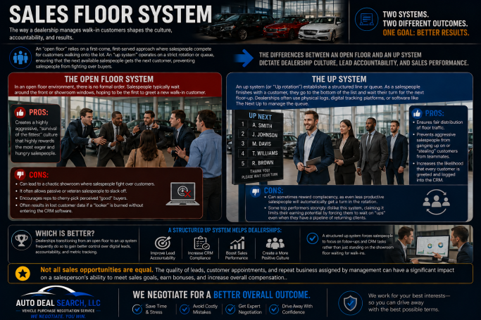 Car sales "Floor System".