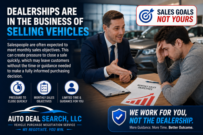 Why Dealership Sales Goals May Not Align With Your Best Interests