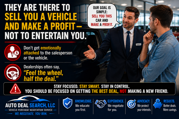 Avoid Emotional Car Buying : Stay Focused on Value and Negotiation